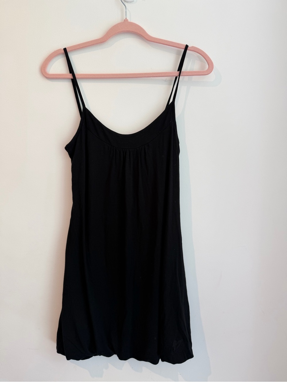Garage Black Spaghetti-Strap Slip Dress - Picture 2 of 3